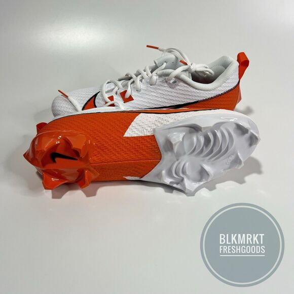 Nike Vapor Edge Speed 360 2 White Orange Football Cleats FQ4045-100 Size 9.5 - Picture 6 of 7
